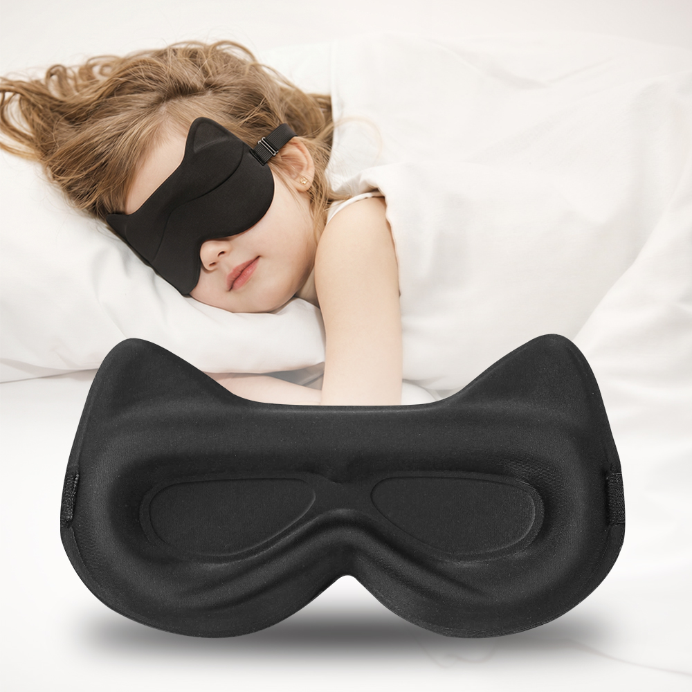 Kids Face Mask - Children’s Sleep Eye Masks: 3D Stereoscopic,