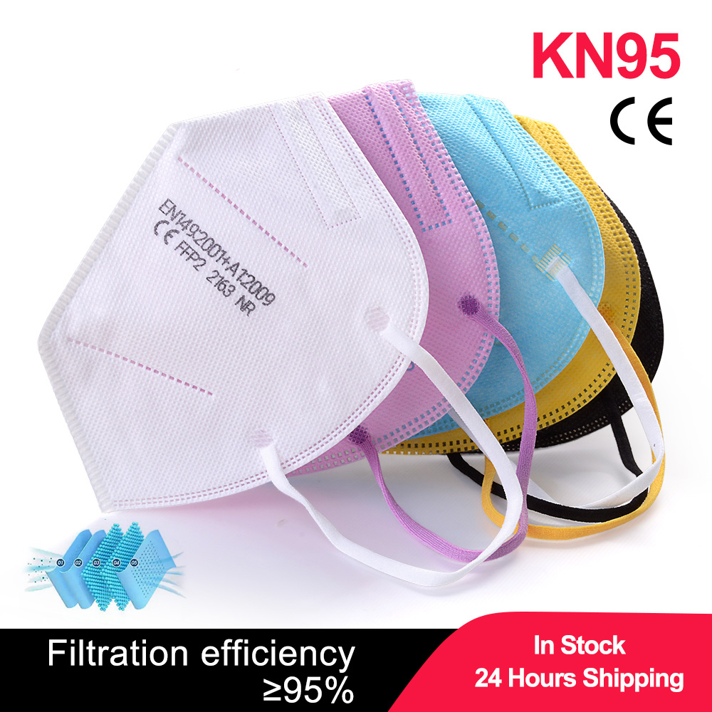 100pcs Kids Mascarillas FPP2 B - Disposable Surgical Mask ulasan dan harga