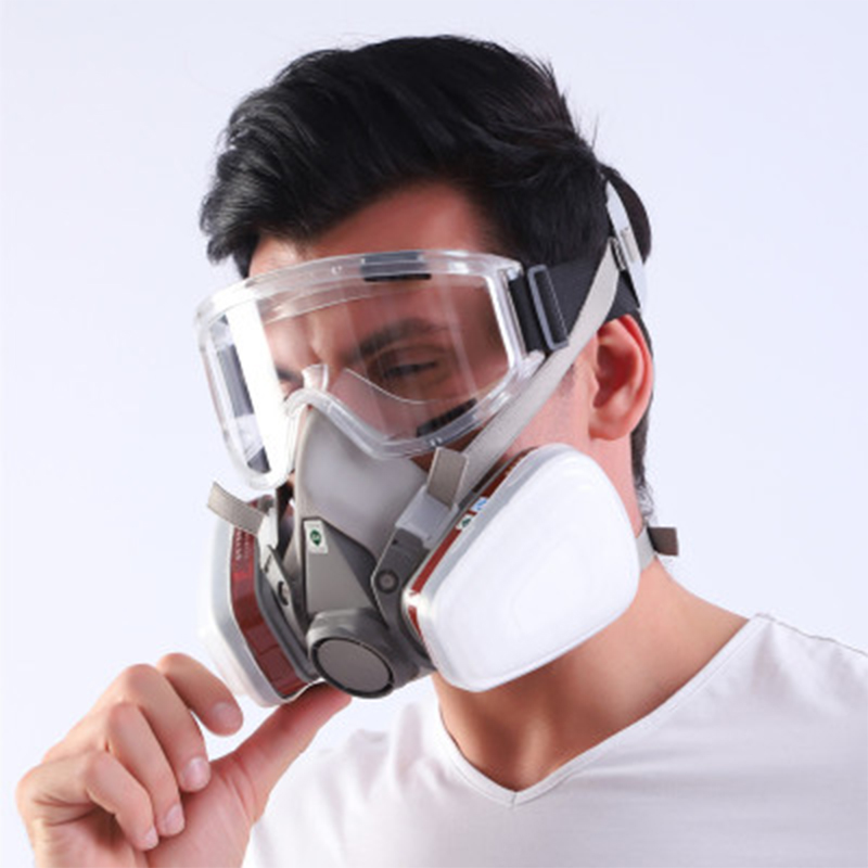 6200 Half Face Dust Gas Mask R - Dust Mask Construction ulasan dan harga