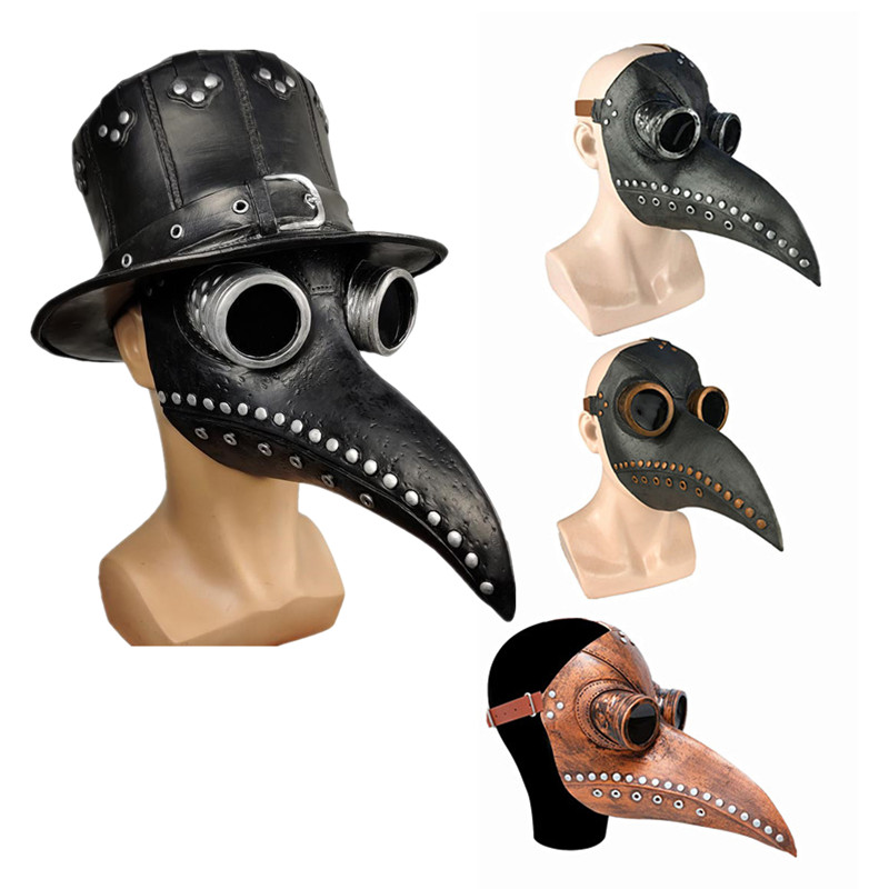 Halloween Black Rubber Plague  - Disposable Surgical Mask ulasan dan harga