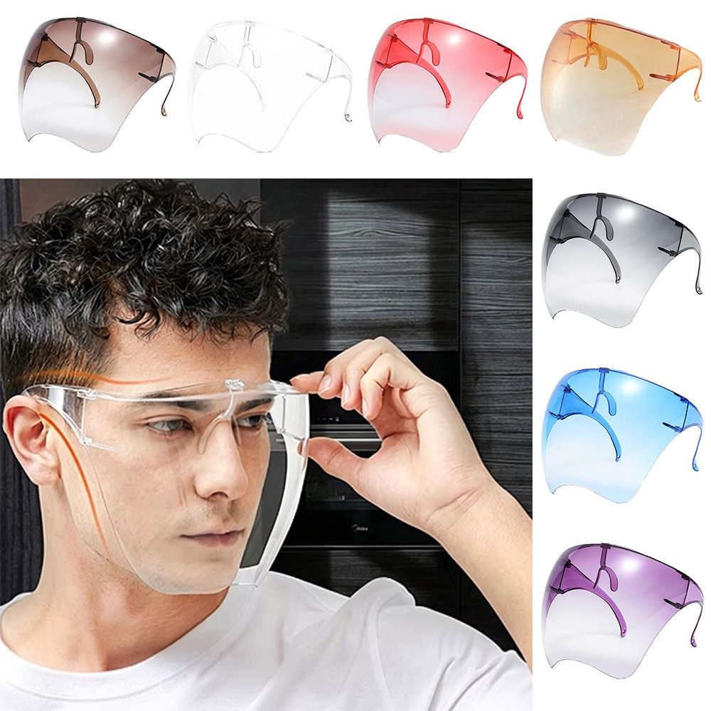 Anti Fog Full Face Mask Transp - Anti Pollution Mask ulasan dan harga