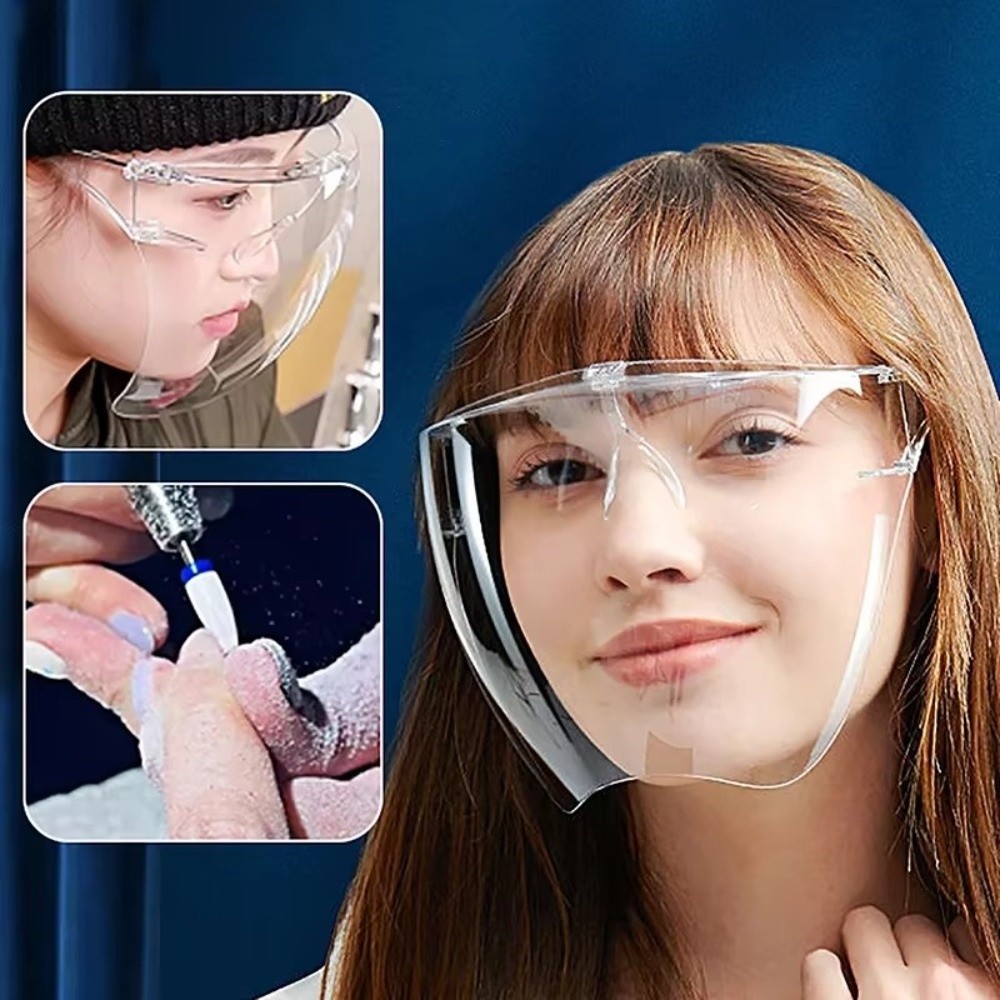 Anti Fog Full Face Mask Transp - Anti Pollution Mask ulasan dan harga