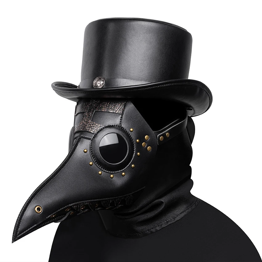 Steampunk Plague Doctor Mask C - Disposable Surgical Mask ulasan dan harga