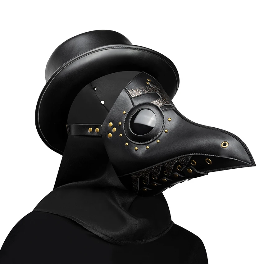 Steampunk Plague Doctor Mask C - Disposable Surgical Mask ulasan dan harga