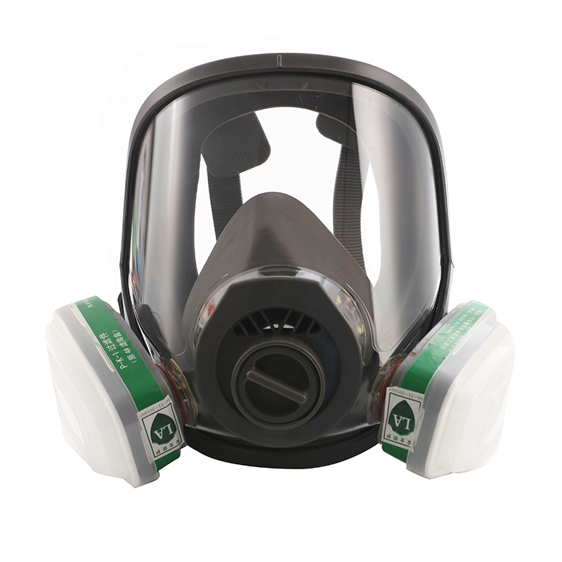 Full Face Respirator Gas Mask  - Dust Mask Construction ulasan dan harga