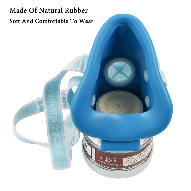 Natural Rubber Half Face Gas M - Dust Mask Construction ulasan dan harga